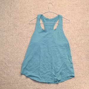 Blue lululemon Tank top